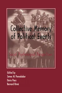 Collective Memory of Political Events_cover