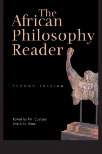 The African Philosophy Reader_cover