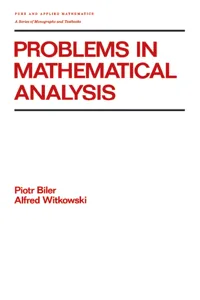 Problems in Mathematical Analysis_cover