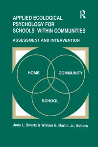 Applied Ecological Psychology for Schools Within Communities_cover