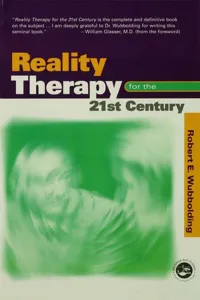 Reality Therapy For the 21st Century_cover