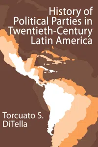 History of Political Parties in Twentieth-century Latin America_cover