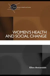 Women's Health and Social Change_cover