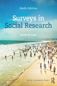 Surveys In Social Research_cover