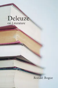 Deleuze on Literature_cover