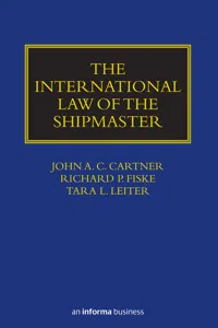 The International Law of the Shipmaster_cover