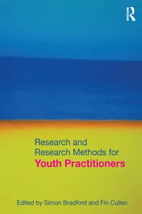 Research and Research Methods for Youth Practitioners_cover