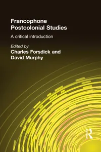 Francophone Postcolonial Studies_cover