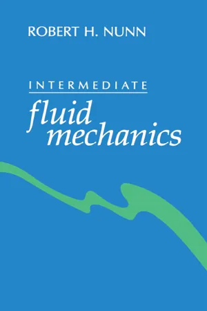 Intermediate fluid mechanics