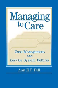 Managing to Care_cover