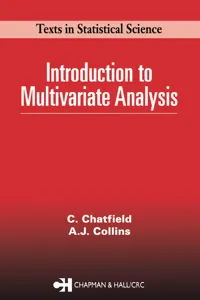 Introduction to Multivariate Analysis_cover