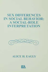 Sex Differences in Social Behavior_cover