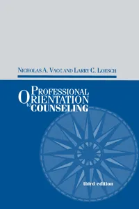 Professional Orientation to Counseling_cover