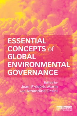 Essential Concepts of Global Environmental Governance