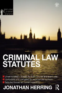 Criminal Law Statutes 2012-2013_cover