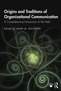 Origins and Traditions of Organizational Communication_cover