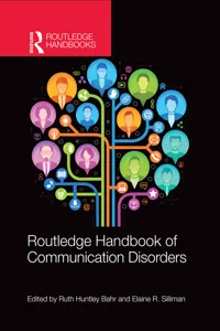 Routledge Handbook of Communication Disorders_cover