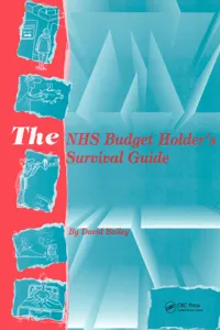 The NHS Budget Holder's Survival Guide_cover