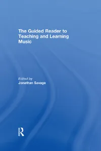 The Guided Reader to Teaching and Learning Music_cover