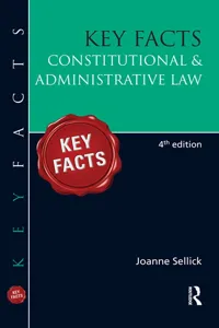 Key Facts: Constitutional & Administrative Law_cover