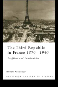 The Third Republic in France 1870-1940_cover