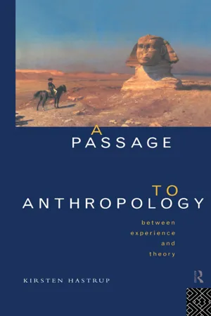 A Passage to Anthropology