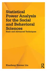 Statistical Power Analysis for the Social and Behavioral Sciences_cover