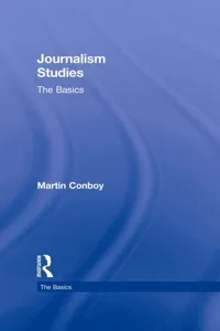 Journalism Studies: The Basics_cover