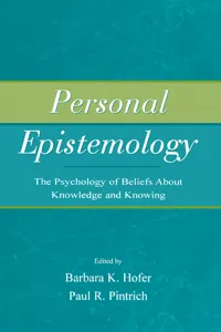 Personal Epistemology_cover