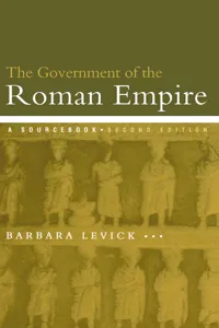 The Government of the Roman Empire_cover