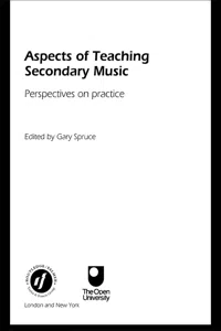 Aspects of Teaching Secondary Music_cover