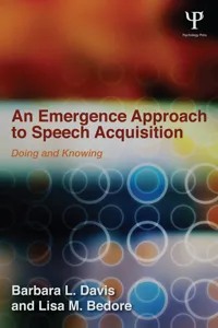 An Emergence Approach to Speech Acquisition_cover