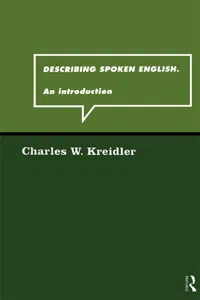 Describing Spoken English_cover