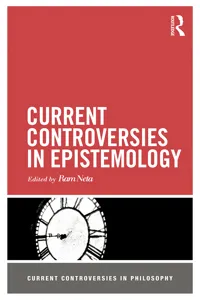 Current Controversies in Epistemology_cover