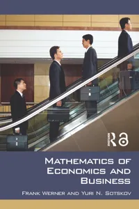 Mathematics of Economics and Business_cover