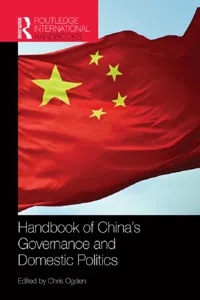 Handbook of China's Governance and Domestic Politics_cover