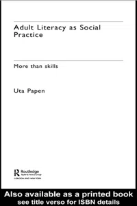 Adult Literacy as Social Practice_cover