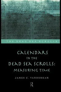 Calendars in the Dead Sea Scrolls_cover