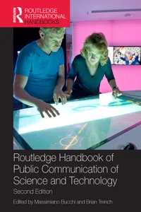 Routledge Handbook of Public Communication of Science and Technology_cover