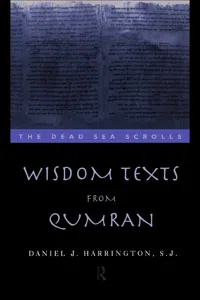 Wisdom Texts from Qumran_cover