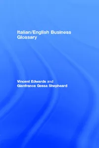 Italian/English Business Glossary_cover