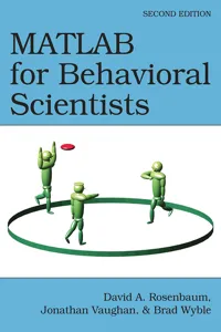 MATLAB for Behavioral Scientists_cover