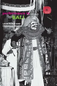 Performance in Bali_cover