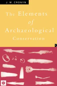 Elements of Archaeological Conservation_cover
