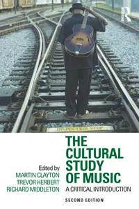 The Cultural Study of Music_cover