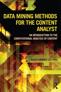 Data Mining Methods for the Content Analyst_cover