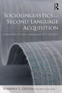 Sociolinguistics and Second Language Acquisition_cover