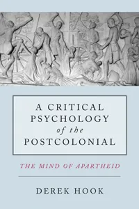 A Critical Psychology of the Postcolonial_cover