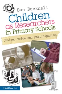 Children as Researchers in Primary Schools_cover