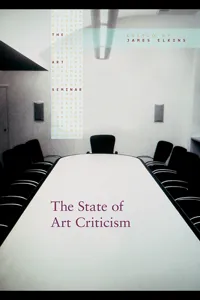 The State of Art Criticism_cover